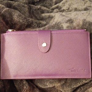 Amazon Purple Wallet Sleek Minimalist Design
